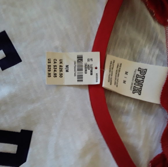 Pink baseball tee - Picture 3 of 3